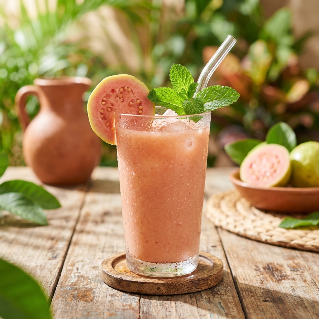 Jugo natural de guayaba