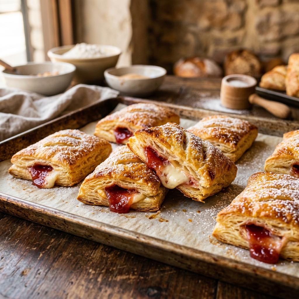 Pastelitos de guayaba y queso